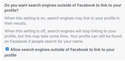 Facebook Search Engines Link