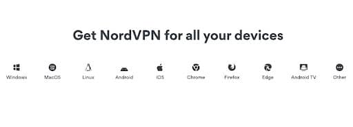 NordVPN Multi Platform Support