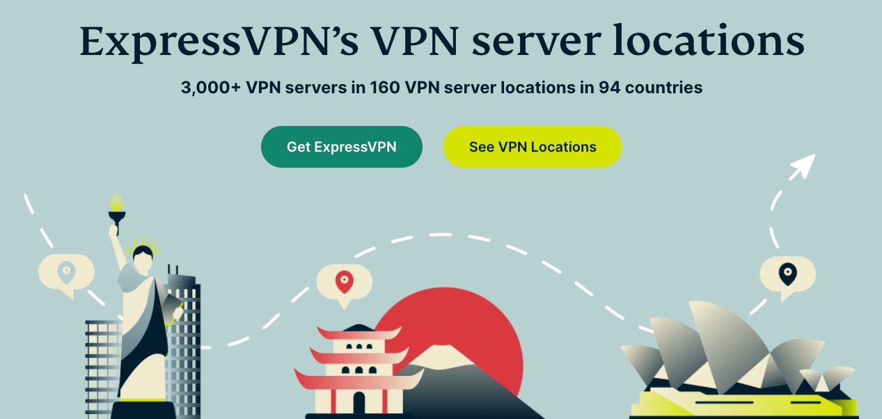 ExpressVPN Server Locations