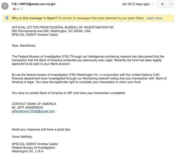 Phishing Emails - screenshot 4
