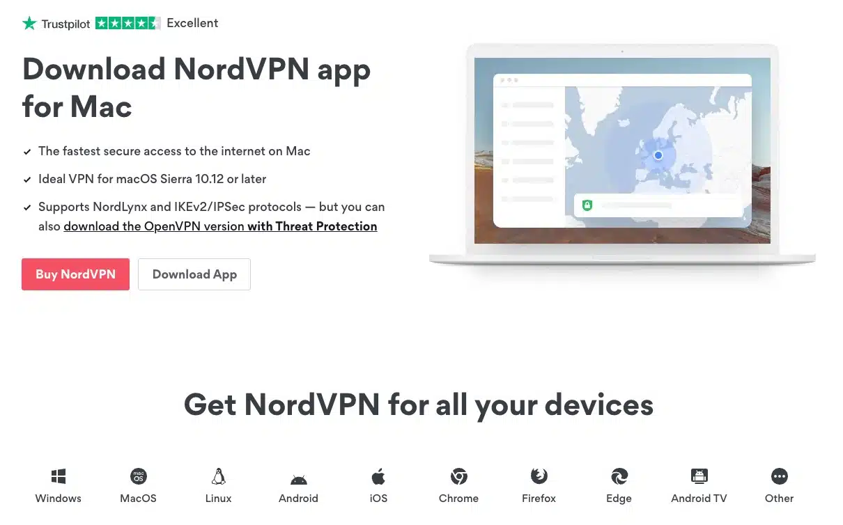 Download NordVPN for Mac